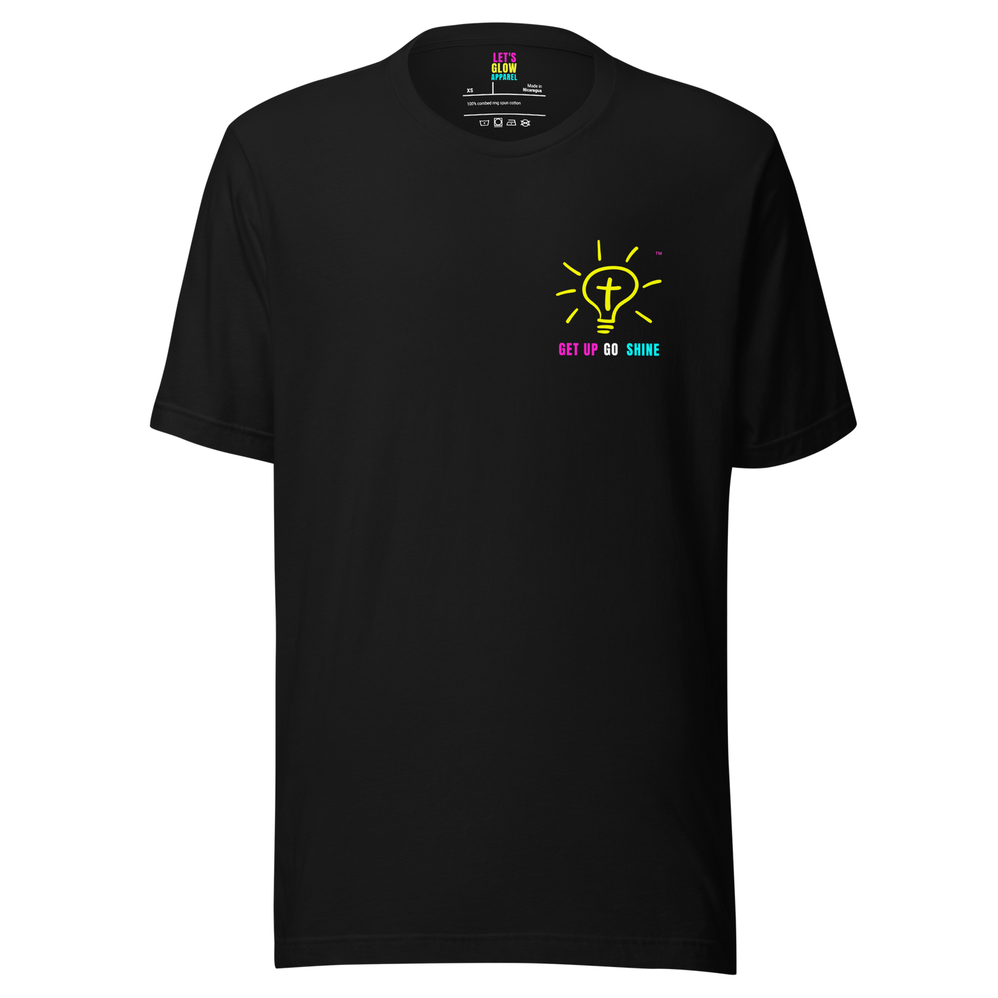 Christian T-Shirt | Daniel 12:3 Bible Verse | Let's Glow Apparel | Standard Edition