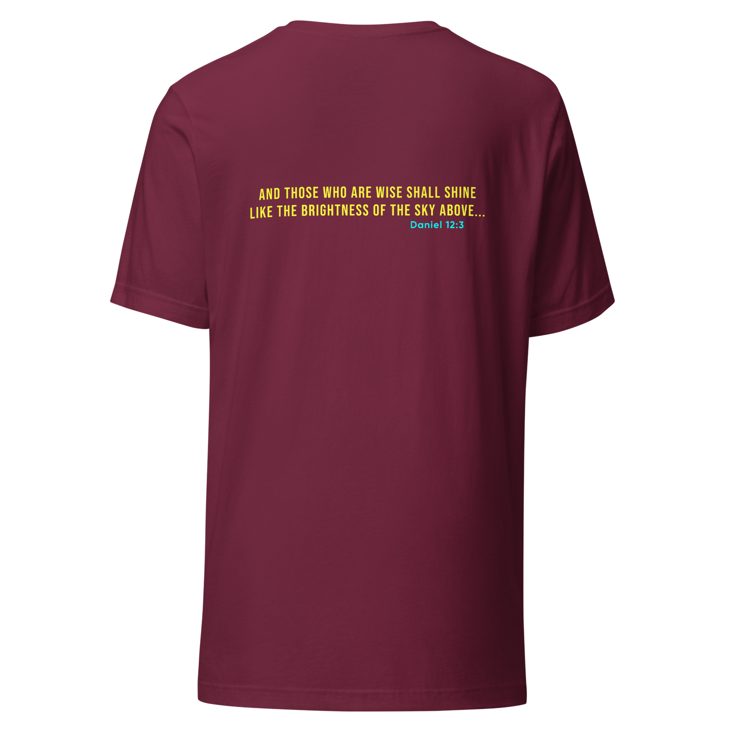 Christian T-Shirt | Daniel 12:3 Bible Verse | Let's Glow Apparel | Standard Edition