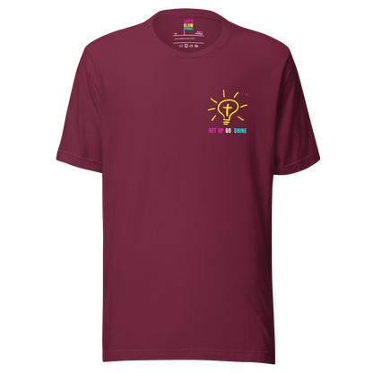 Christian T-Shirt | Daniel 12:3 Bible Verse | Let's Glow Apparel | Standard Edition