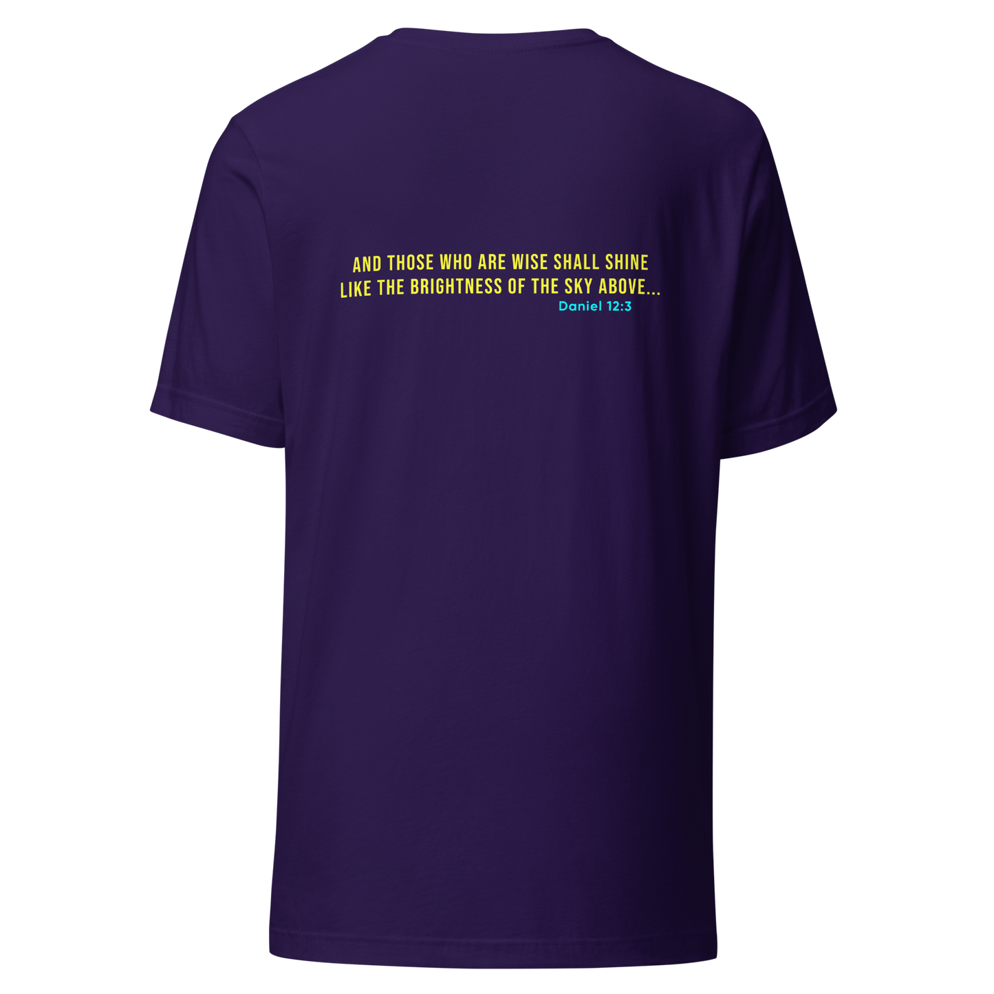 Christian T-Shirt | Daniel 12:3 Bible Verse | Let's Glow Apparel | Standard Edition